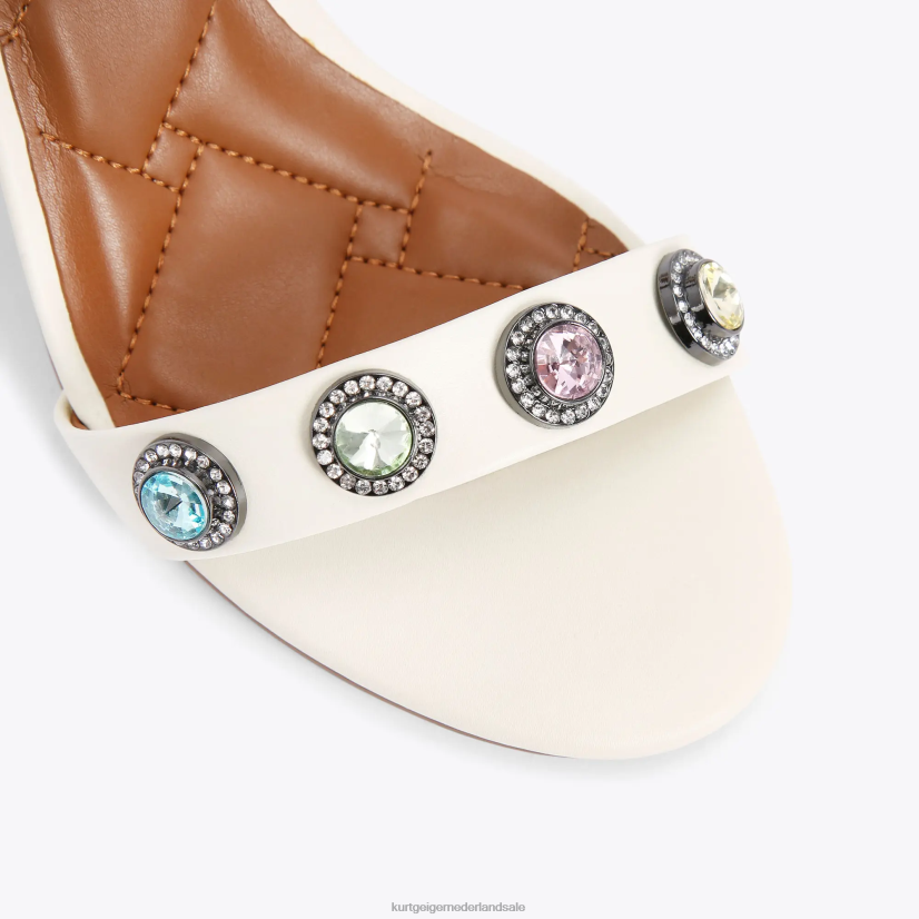 vrouwen Kurt Geiger N206R676 Londen Octavia bloksandaal bot combinatie | schoenen