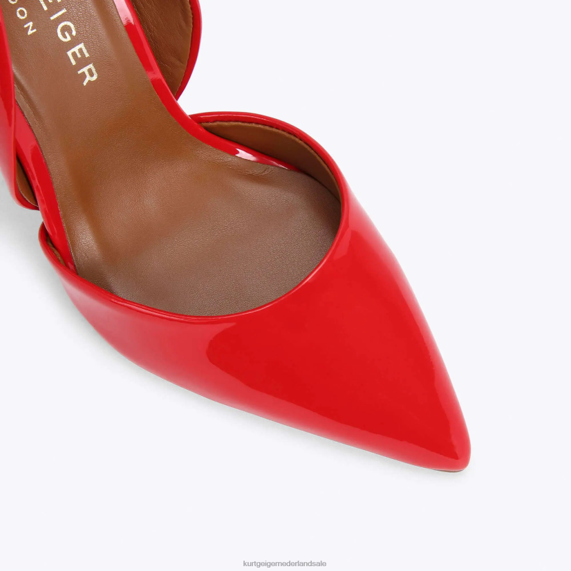 vrouwen Kurt Geiger N206R677 Londense obligatie 90 rood | schoenen