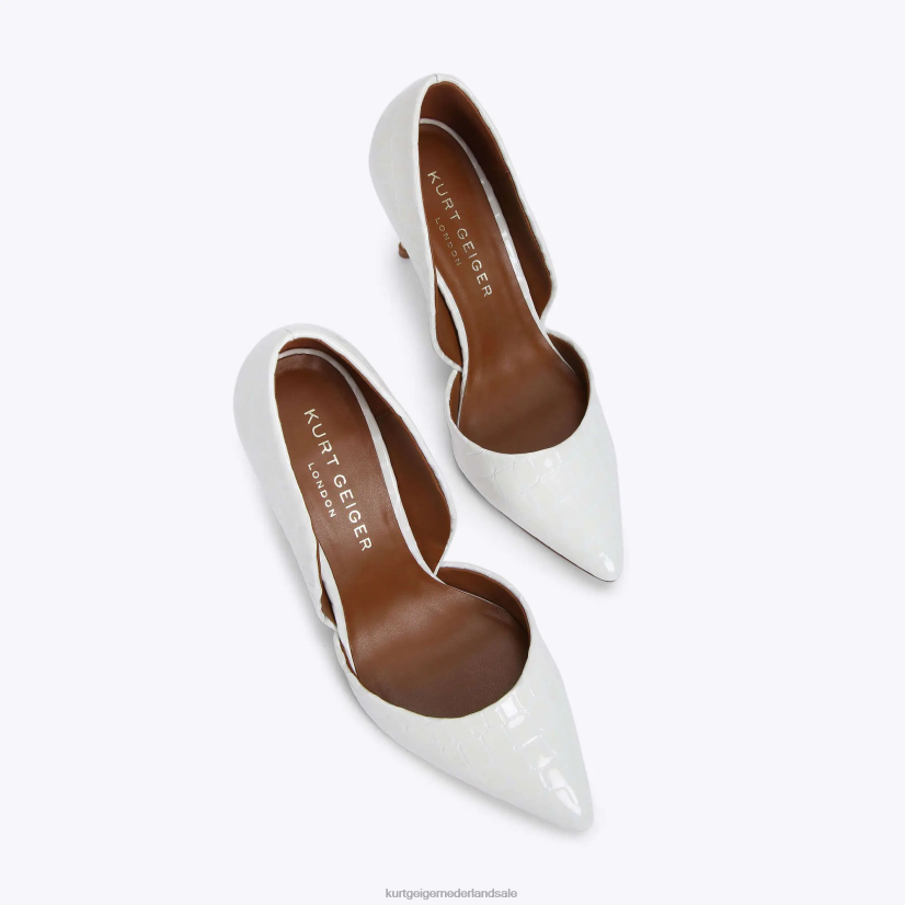 vrouwen Kurt Geiger N206R678 Londense obligatie 90 wit | schoenen