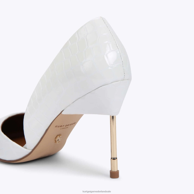 vrouwen Kurt Geiger N206R678 Londense obligatie 90 wit | schoenen