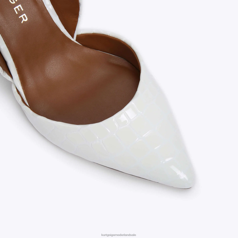 vrouwen Kurt Geiger N206R678 Londense obligatie 90 wit | schoenen
