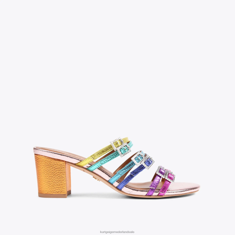 vrouwen Kurt Geiger N206R159 Londen pierra blokmuilezel meerdere/andere | schoenen