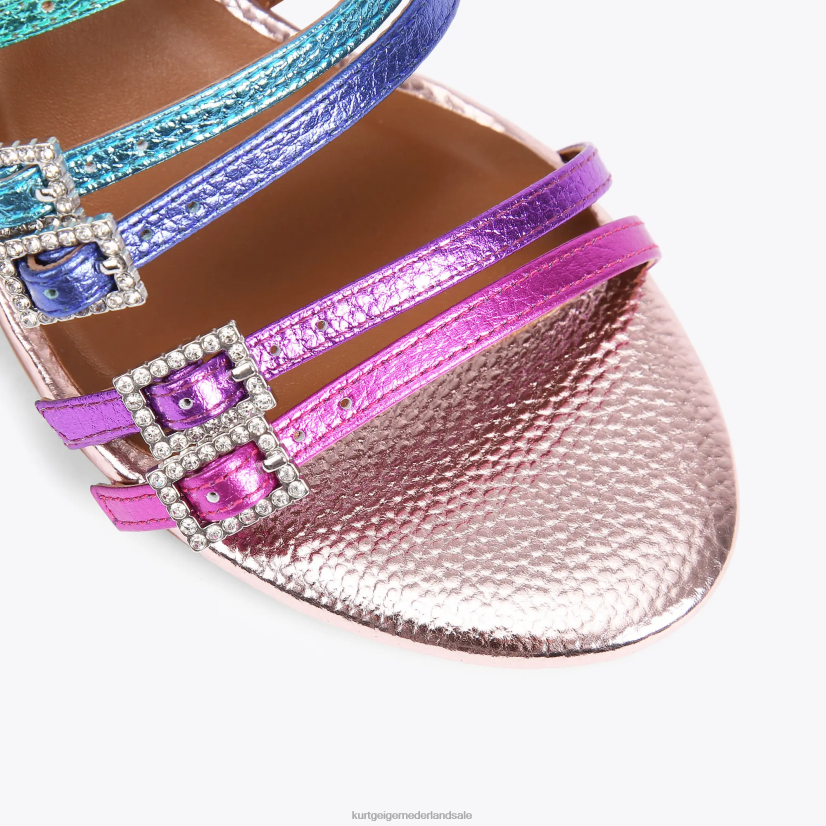 vrouwen Kurt Geiger N206R159 Londen pierra blokmuilezel meerdere/andere | schoenen