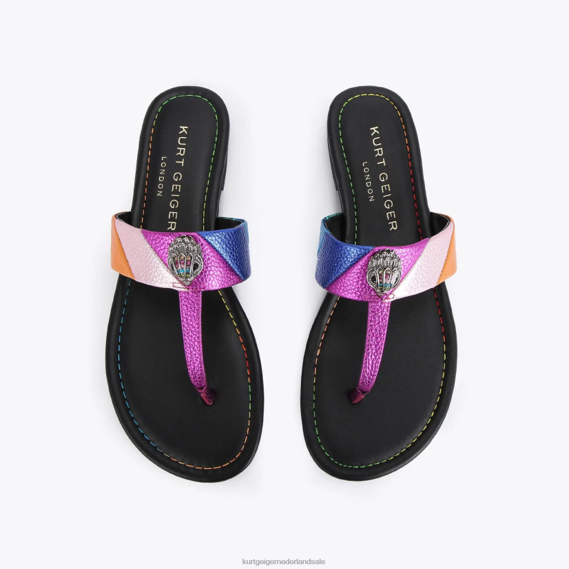 vrouwen Kurt Geiger N206R164 Londen kensington t-bar sandaal meerdere/andere | schoenen