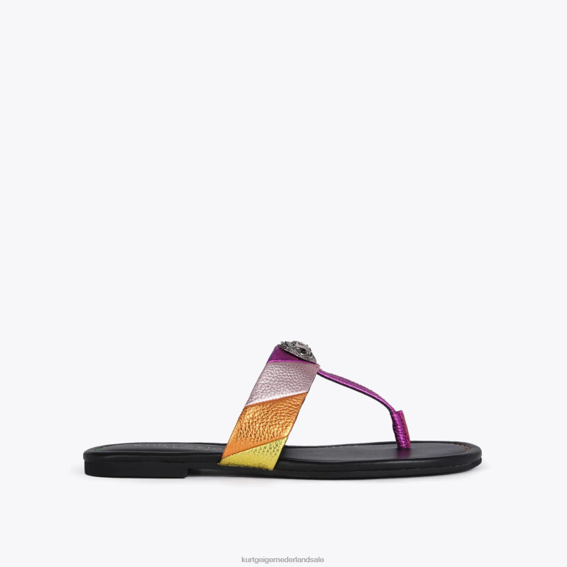 vrouwen Kurt Geiger N206R164 Londen kensington t-bar sandaal meerdere/andere | schoenen