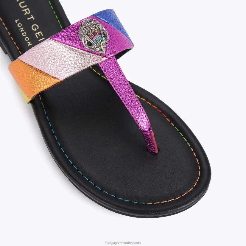 vrouwen Kurt Geiger N206R164 Londen kensington t-bar sandaal meerdere/andere | schoenen