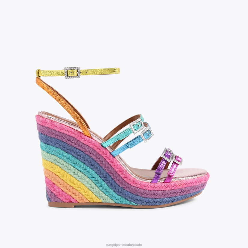 vrouwen Kurt Geiger N206R191 Londen pierra wedge meerdere/andere | schoenen