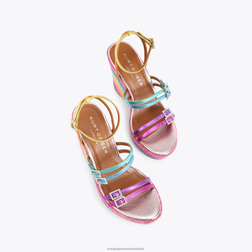 vrouwen Kurt Geiger N206R191 Londen pierra wedge meerdere/andere | schoenen