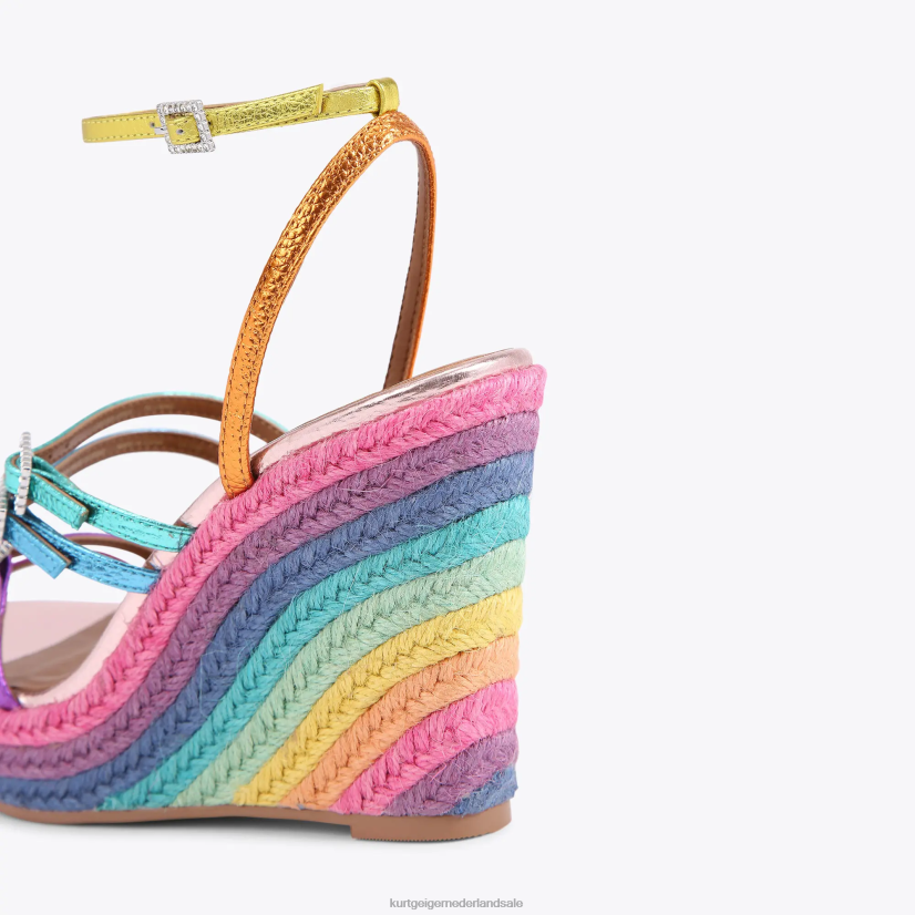 vrouwen Kurt Geiger N206R191 Londen pierra wedge meerdere/andere | schoenen