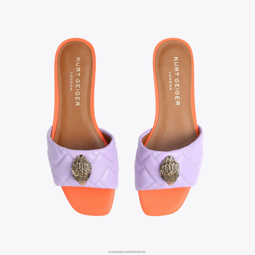 vrouwen Kurt Geiger N206R286 Londen Kensington platte sandaal ander | schoenen