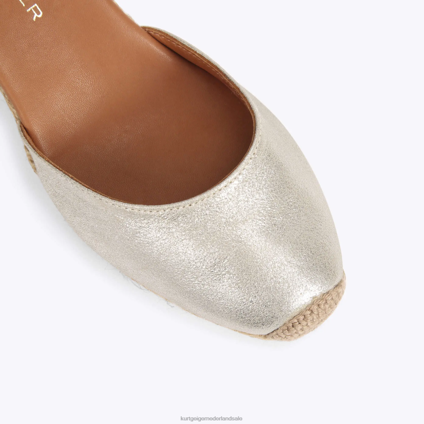 vrouwen Kurt Geiger N206R370 Londen Monty gouden combinatie | schoenen