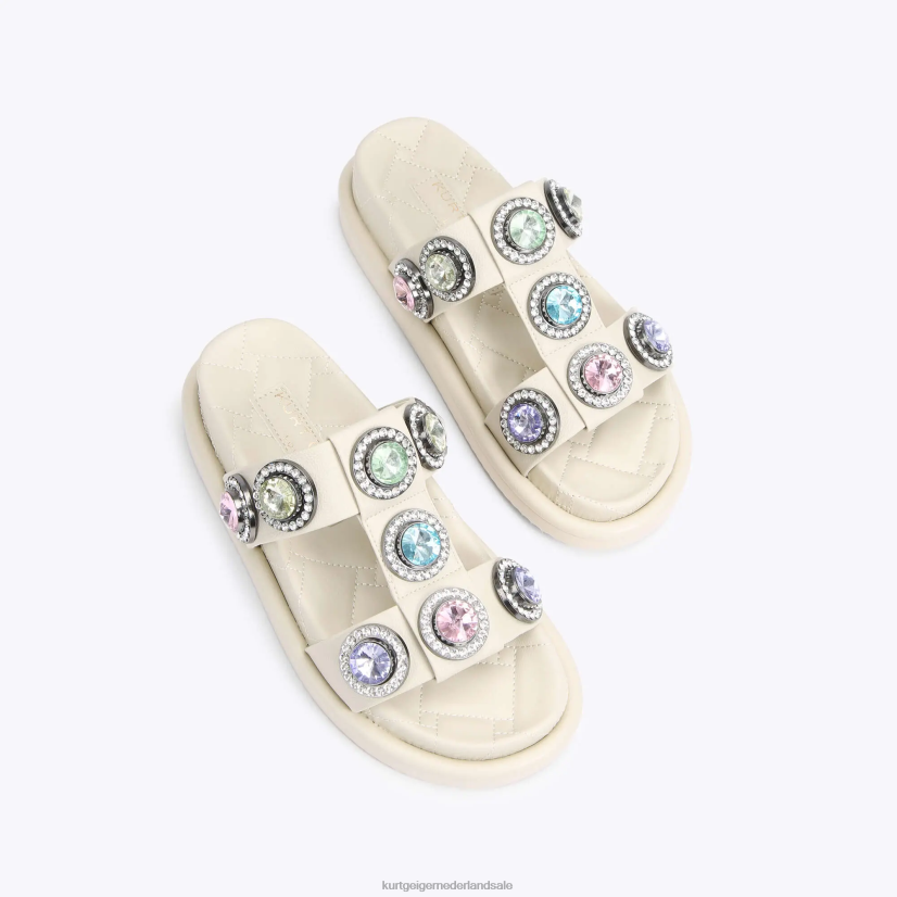 vrouwen Kurt Geiger N206R428 Londen orson kristallen sandaal bot combinatie | schoenen