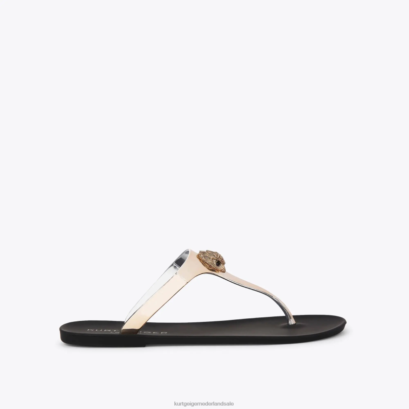 vrouwen Kurt Geiger N206R429 London Madison T-bar goud | schoenen