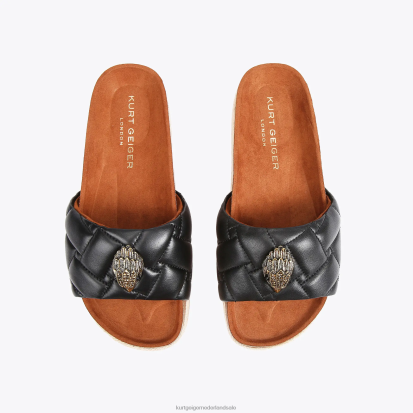 vrouwen Kurt Geiger N206R439 Londen kensington platvorm zwart | schoenen