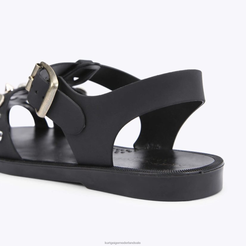 vrouwen Kurt Geiger N206R449 London Madelyn visserssandaal zwart | schoenen