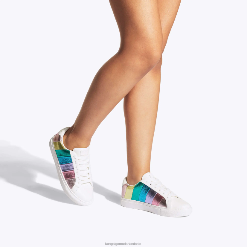 vrouwen Kurt Geiger N206R169 Londense streep metalen combinatie | schoenen