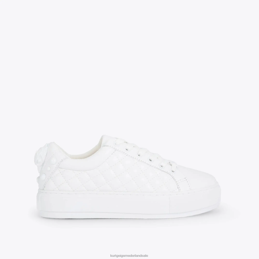 vrouwen Kurt Geiger N206R268 Londen Laney Eagle Drench wit | schoenen
