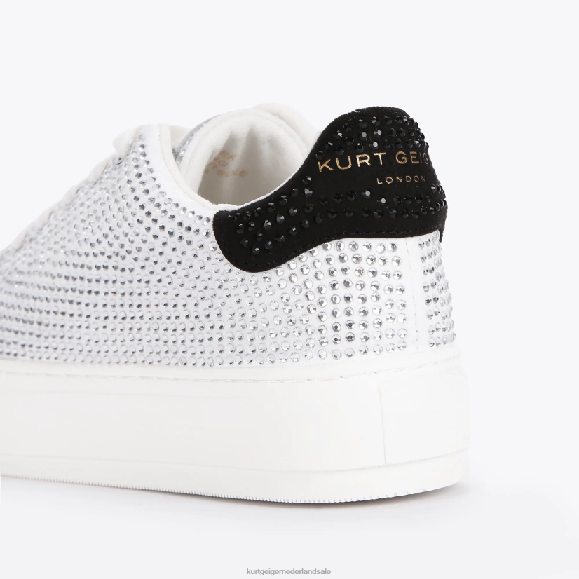 vrouwen Kurt Geiger N206R300 Londen Laney kristal wit | schoenen