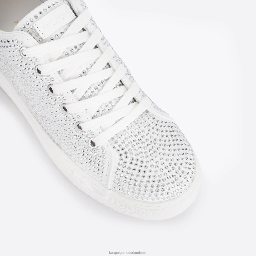 vrouwen Kurt Geiger N206R300 Londen Laney kristal wit | schoenen
