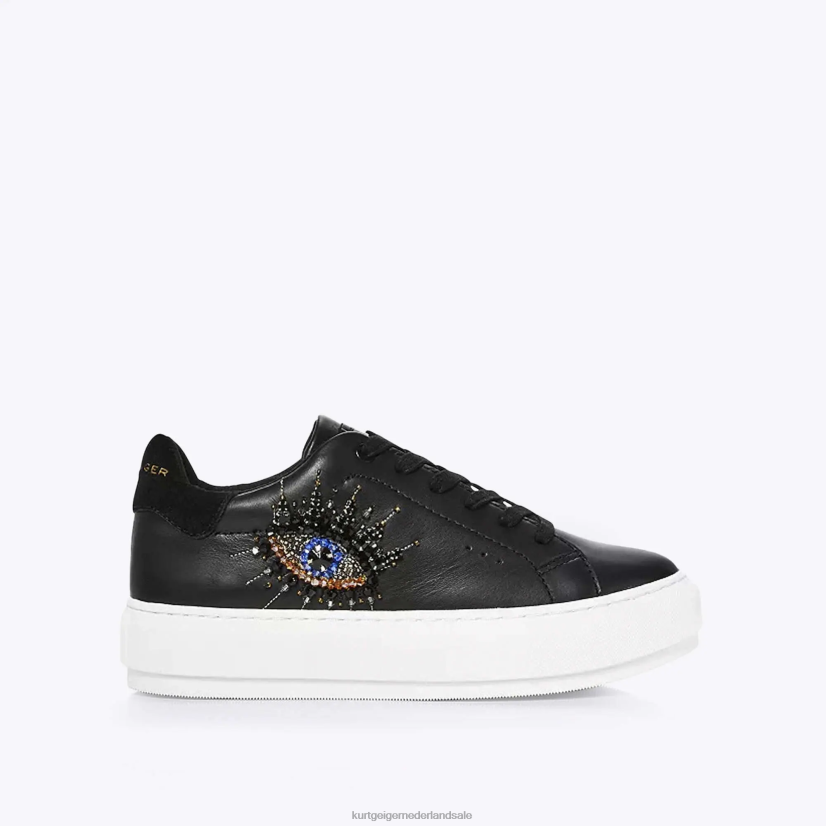 vrouwen Kurt Geiger N206R301 Londen Laney Eye zwart | schoenen