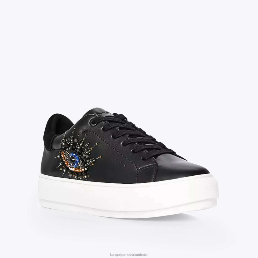 vrouwen Kurt Geiger N206R301 Londen Laney Eye zwart | schoenen