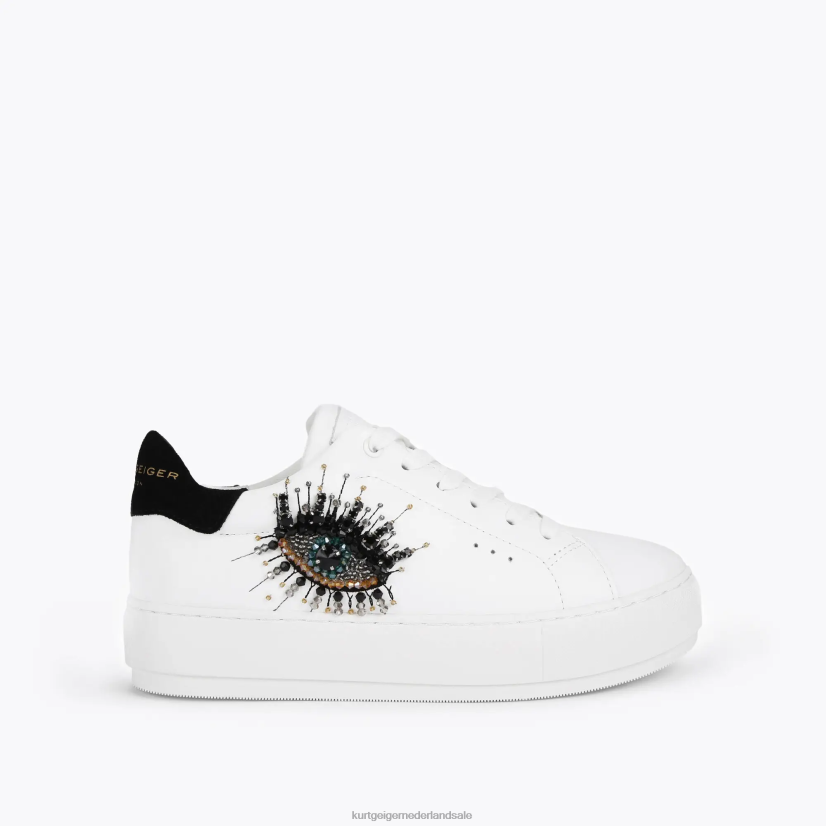 vrouwen Kurt Geiger N206R302 Londen Laney Eye wit | schoenen