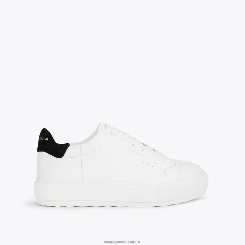 vrouwen Kurt Geiger N206R304 Londen Laney wit Zwart | schoenen