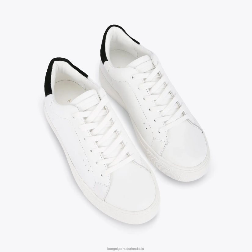 vrouwen Kurt Geiger N206R304 Londen Laney wit Zwart | schoenen
