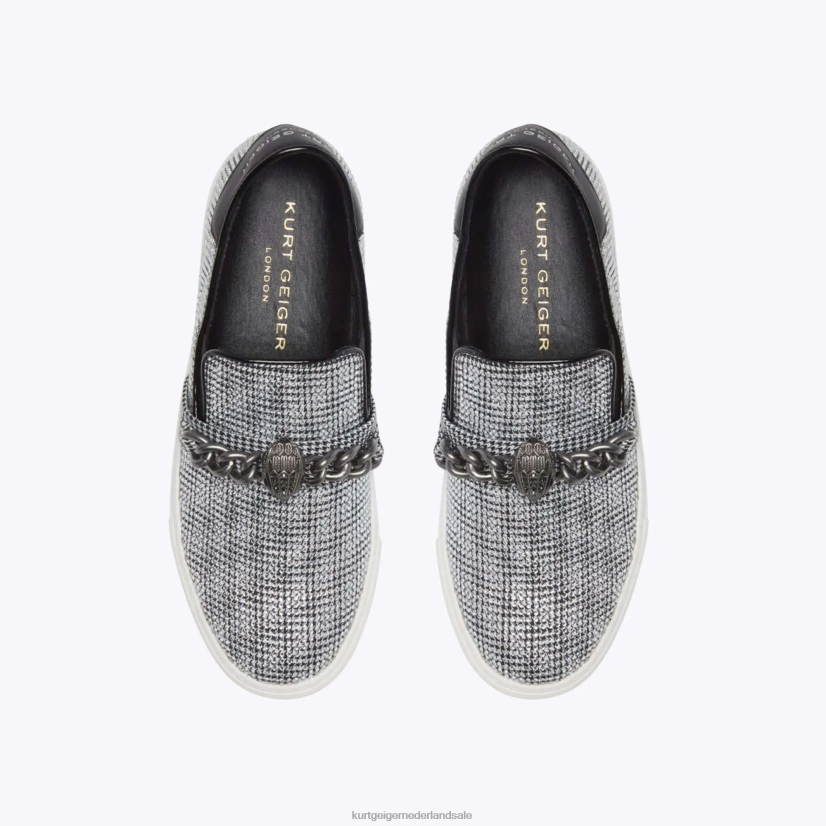 vrouwen Kurt Geiger N206R376 Londen Laney Chelsea slip-on zilver | schoenen