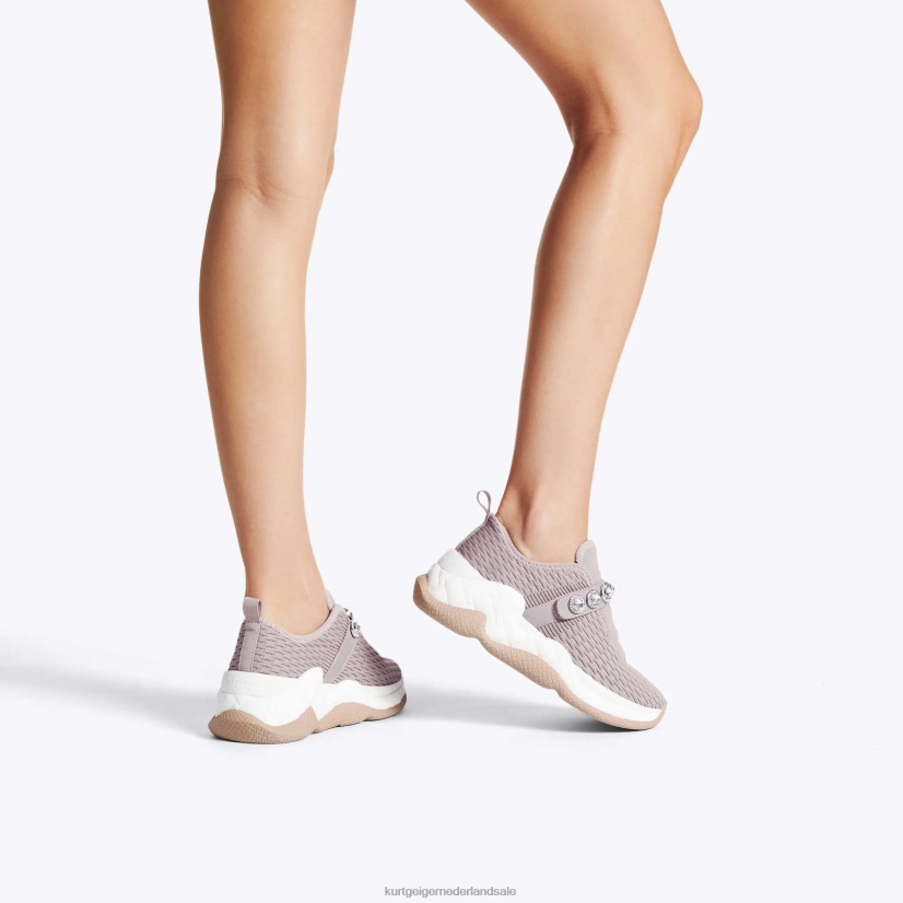 vrouwen Kurt Geiger N206R386 Londen Londen gebreid juweel blozen | schoenen