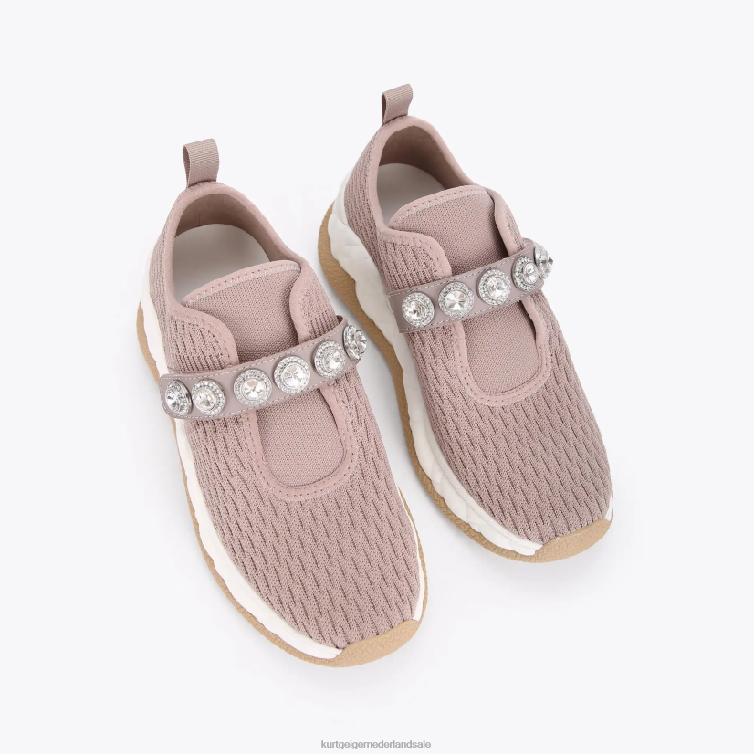 vrouwen Kurt Geiger N206R386 Londen Londen gebreid juweel blozen | schoenen