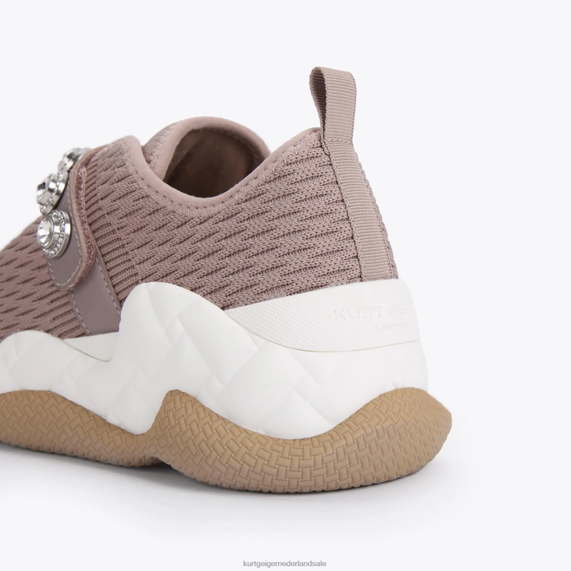 vrouwen Kurt Geiger N206R386 Londen Londen gebreid juweel blozen | schoenen