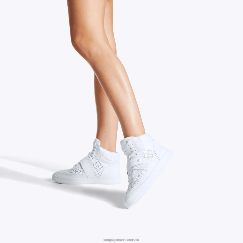 vrouwen Kurt Geiger N206R391 Londen erfenis kristal wit | schoenen