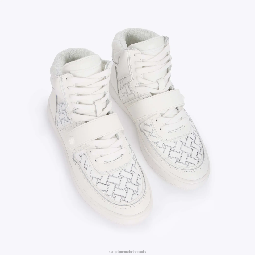 vrouwen Kurt Geiger N206R391 Londen erfenis kristal wit | schoenen