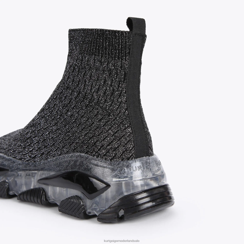 vrouwen Kurt Geiger N206R393 London Lettie gebreide sok zwart anders | schoenen