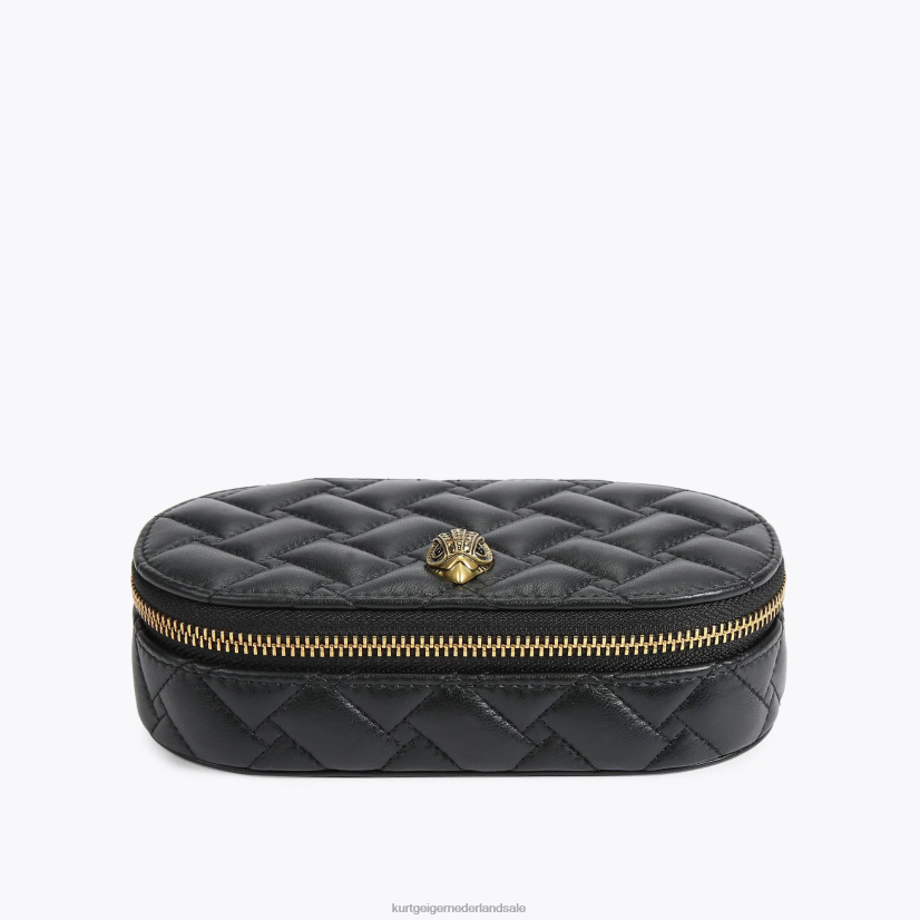 vrouwen Kurt Geiger N206R561 Londen Kensington sieradendoosje zwart | Tassen