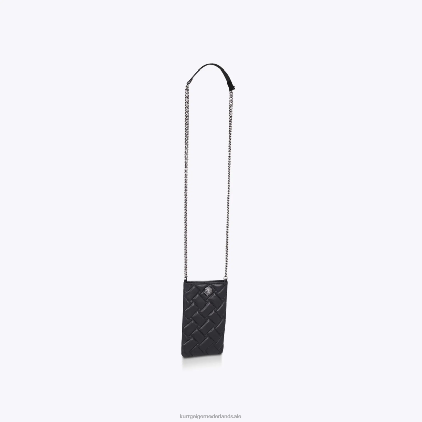 vrouwen Kurt Geiger N206R77 Londen kensington telefoonhoesje zwart | Tassen