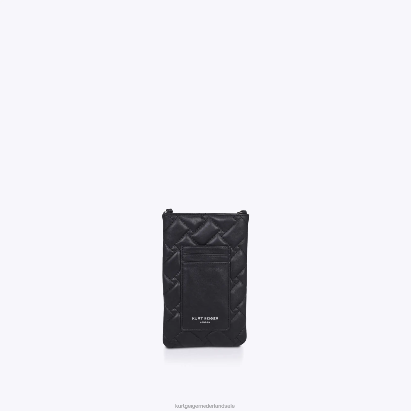 vrouwen Kurt Geiger N206R77 Londen kensington telefoonhoesje zwart | Tassen