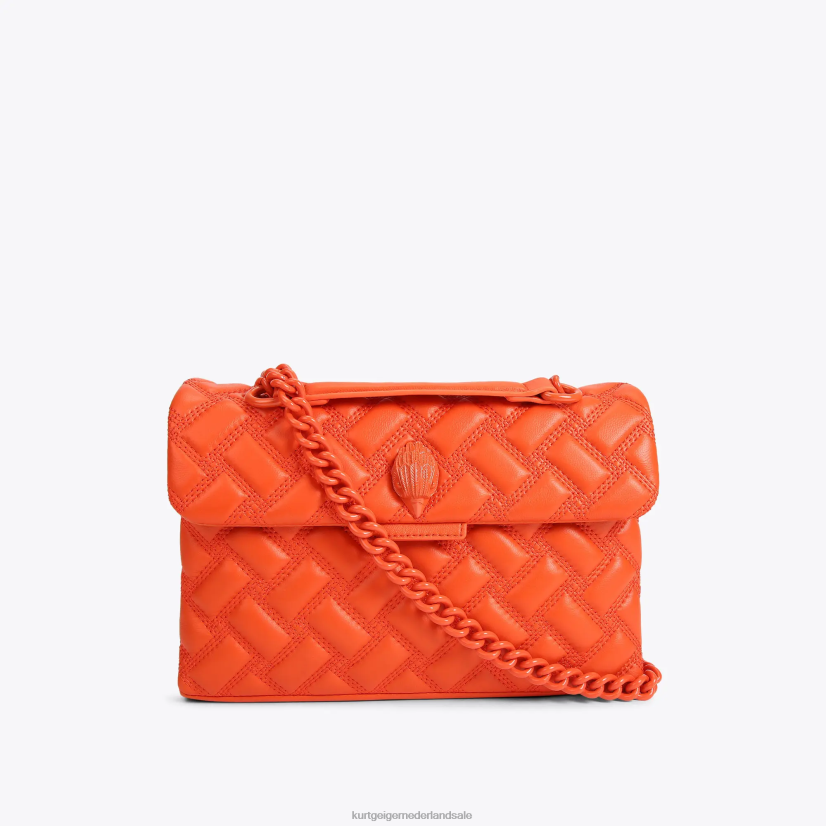 vrouwen Kurt Geiger N206R10 Londen kensington tas drenken oranje | Tassen