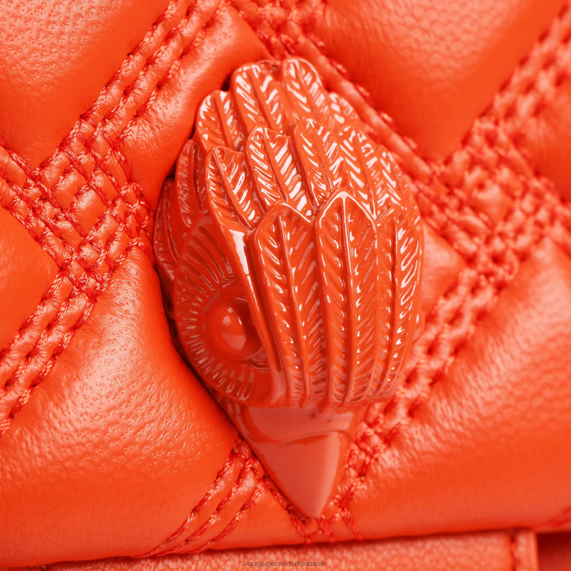vrouwen Kurt Geiger N206R10 Londen kensington tas drenken oranje | Tassen