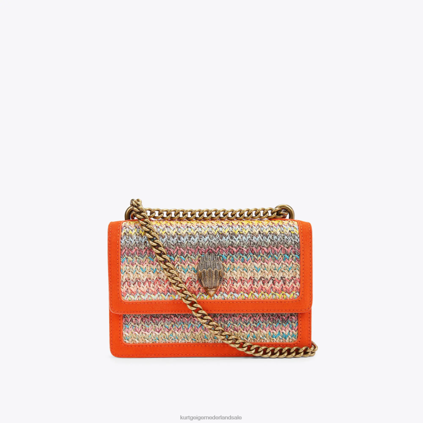 vrouwen Kurt Geiger N206R113 London Shoreditch kleine crossbody oranje | Tassen