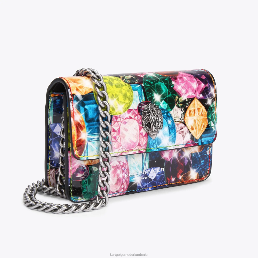 vrouwen Kurt Geiger N206R115 London Shoreditch extra kleine crossbody meerdere/andere | Tassen