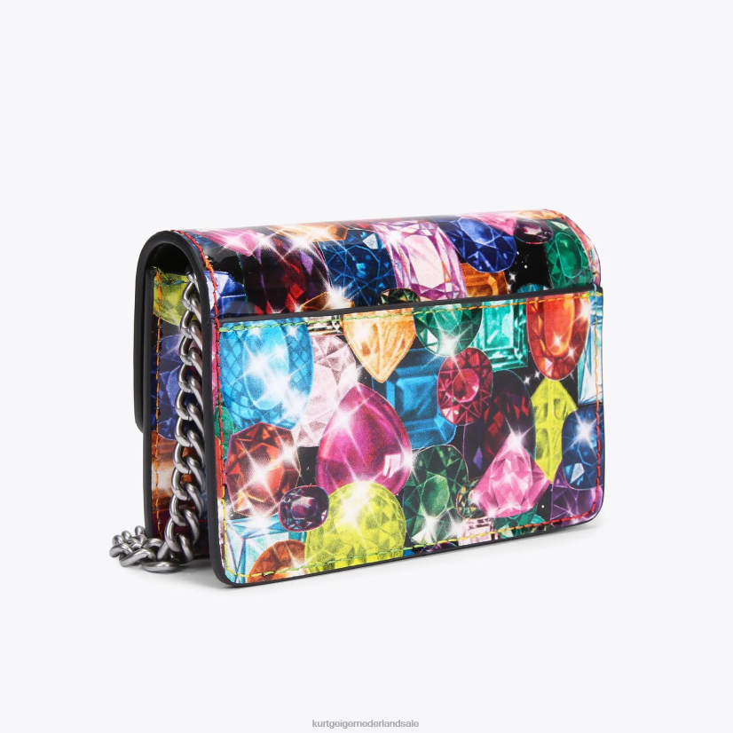 vrouwen Kurt Geiger N206R115 London Shoreditch extra kleine crossbody meerdere/andere | Tassen