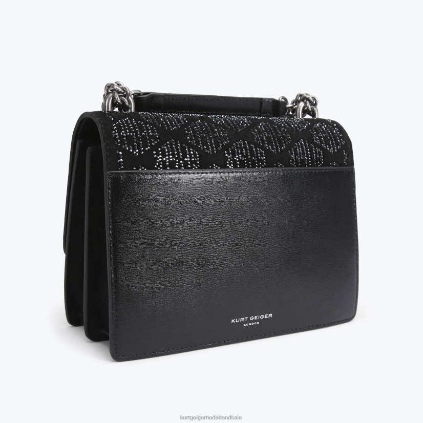 vrouwen Kurt Geiger N206R120 Londen Shoreditch crossbody zwart anders | Tassen