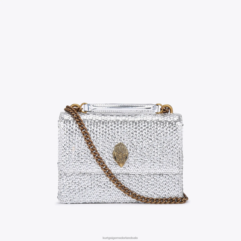 vrouwen Kurt Geiger N206R122 Londen Shoreditch crossbody zilver | Tassen