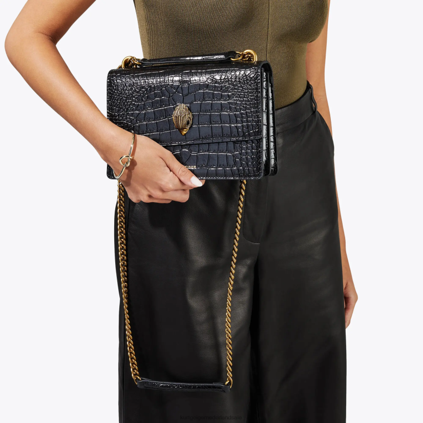 vrouwen Kurt Geiger N206R123 Londen Shoreditch crossbody zwart | Tassen