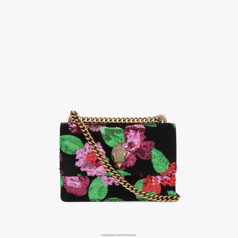 vrouwen Kurt Geiger N206R127 London Shoreditch kleine crossbody fushia | Tassen