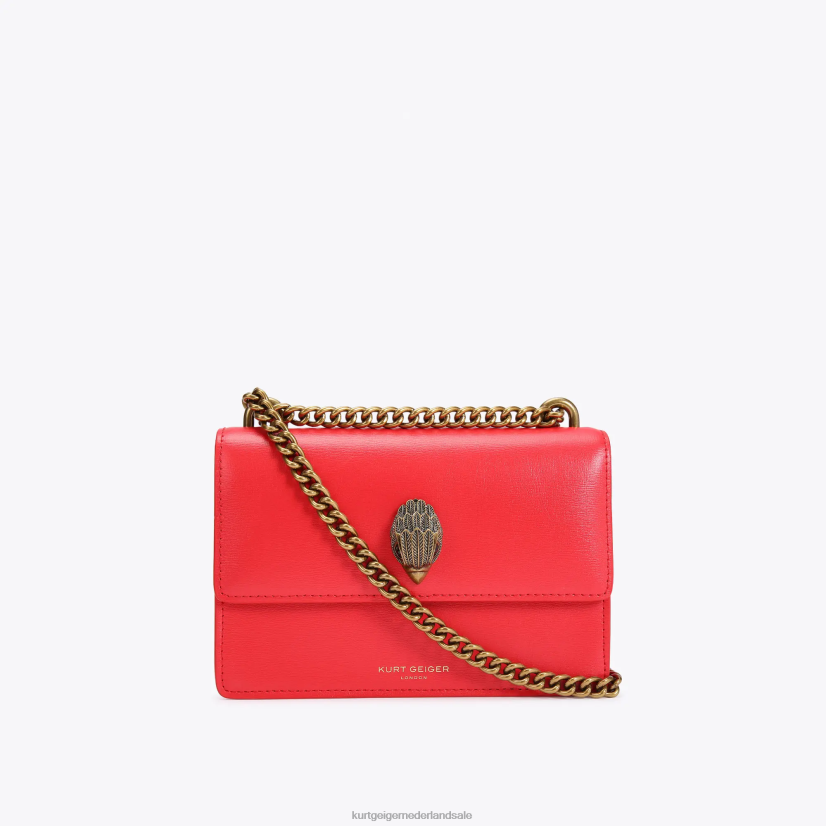 vrouwen Kurt Geiger N206R128 London Shoreditch kleine crossbody rood | Tassen