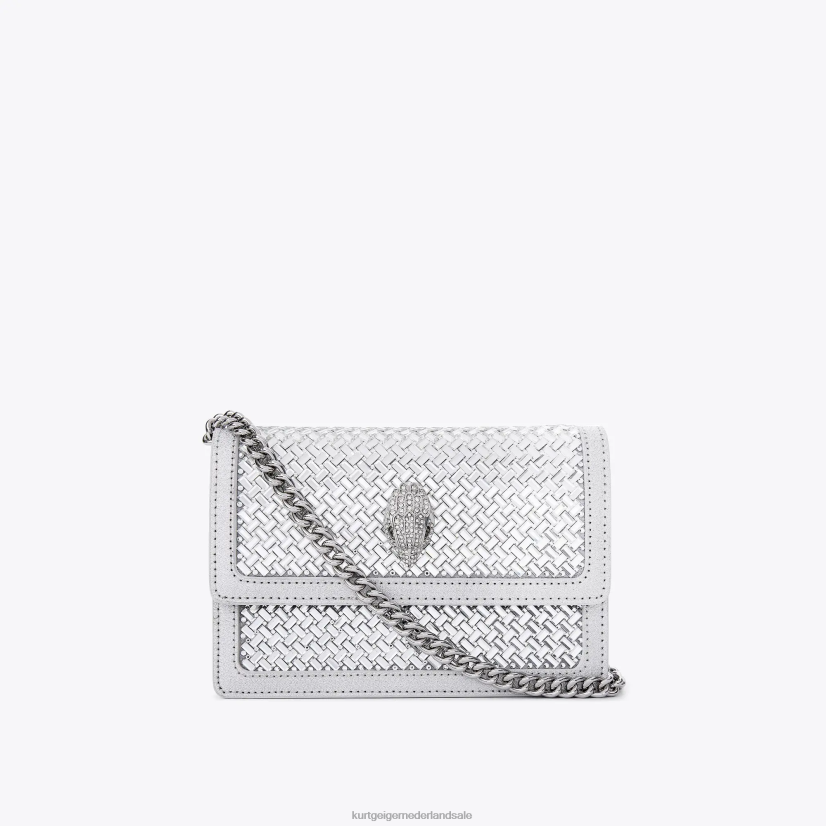 vrouwen Kurt Geiger N206R130 London Shoreditch kleine crossbody metalen combinatie | Tassen