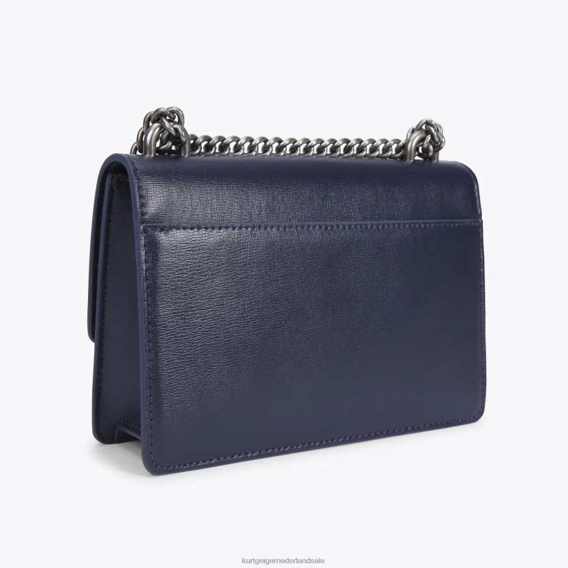 vrouwen Kurt Geiger N206R141 London Shoreditch kleine crossbody paars | Tassen